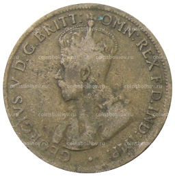 1/2 пенни 1921 года Австралия