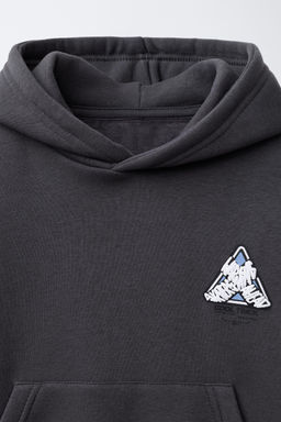 RAISED PRINT HOODIE - Zara фото 3