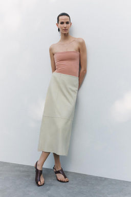 STRETCH BANDEAU BODYSUIT - Zara фото 12