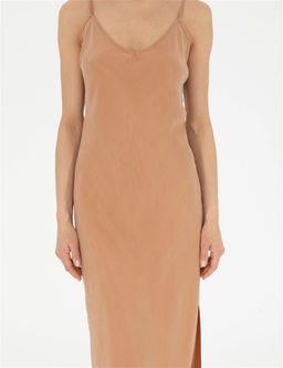 Kahverengi Slim Fit Y_rtma_l_ Dokuma Elbise - Pierre cardin фото 6