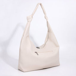 Сумка-хобо на молнии, цвет белый - Simaland фото 2