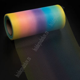 Фатин с переходом цвета 15 см*25 ярд (SF-2952) №4 - Больше подарков фото 4