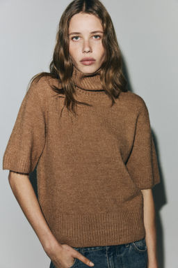 Top de punto con cuello alto - H&m фото 6