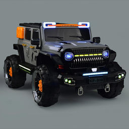 Электромобиль U023431Y "Экспедишн" 12V7A, серый