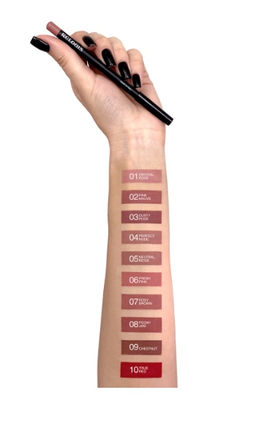 RELOUIS Карандаш для губ стойкий с маслом жожоба тон 05 neutral beige (Италия)  фото 3