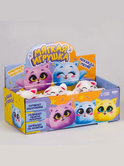 Цена за 6 шт. Мягкая игрушка «Поиграем вместе?», МИКС