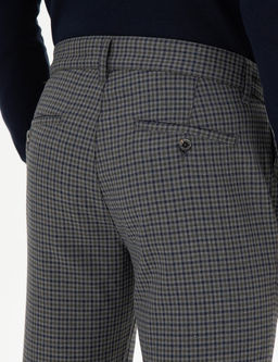 Erkek Slim Fit Ye_il Kanvas Pantolon