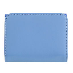 Итальянский кожаный кошелек DuDu серии Pemba | васильковый - Dudubags фото 4