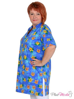 Туника Модель №1344 размеры 44-84 - Plusmoda фото 4