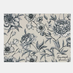 Салфетка на стол Доляна "Beautiful flowers" ПВХ 40*29см