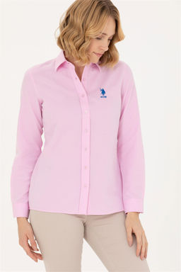 U. S. Polo Assn Женская базовая рубашка с длинным рукавом Magnolia - U.s. polo assn фото 3