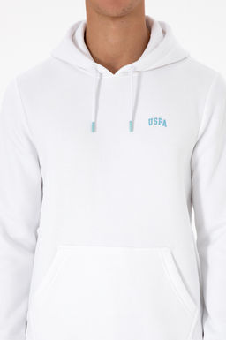 Erkek Beyaz Basic Sweatshirt Sepette S_rpriz _ndirim - U.s. polo assn фото 6