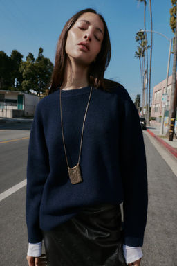 PLAIN KNIT JUMPER - Zara фото 10