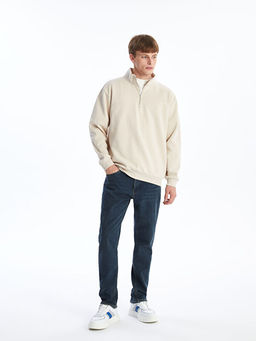 779 Regular Fit ??i Polarl? K??l?k Erkek Jean Pantolon