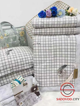 Комплект постельного белья с готовым одеялом