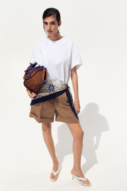 Pantal?n corto con pa?uelo - H&m фото 2