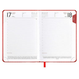 Ежедневник датированный 2024 ESCALADA, А6+, 176 л., арт. 63790/ 20 САРИФ КРАСНЫЙ  фото 10
