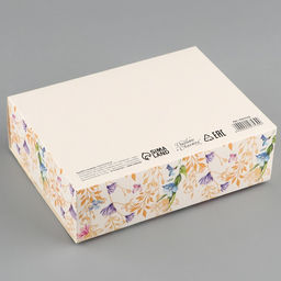 Цена за 3 шт. Коробка подарочная, упаковка, С 8 марта!, 16.5?12?5 см