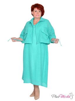 Платье Модель №1570 размеры 44-84 - Plusmoda фото 6