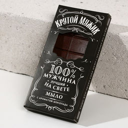 Подарочный набор «Крутой мужик», гель для душа виски 250 мл и мыло для рук 80 г, Чистое счастье