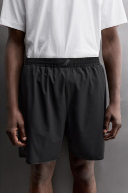 PERFORATED COMBI SHORTS - Zara фото 12