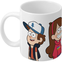 Кружка керамическая детская, 350 мл, Гравити Фолз