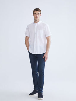 Regular Fit K?sa Kollu Erkek G?mlek