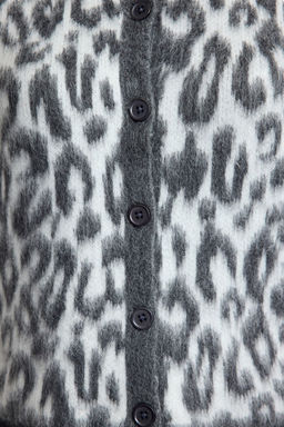 TRENDYOLMILLA Kahverengi Leopar Desenli Triko H?rka TWOAW25HI00378  фото 4