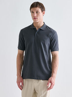 Polo Yaka K?sa Kollu Pike Erkek Ti??rt