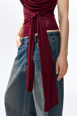 Top con paneles drapeados - H&m фото 8
