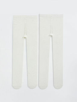 Basic K?z ?ocuk K?lotlu ?orap 2li