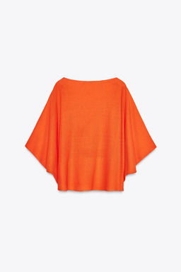 PLAIN KNIT LAYER TOP - Zara фото 14