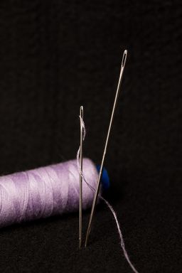 Иглы для шитья ручные Gamma NIR-11 № 1 шорные в конверте 10 шт