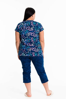 Костюм М32268д синий - Елена фото 3