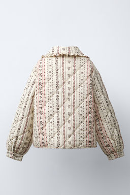 PRINTED PADDED JACKET - Zara фото 4