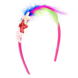 Цена за 6 шт. Карнавальный ободок Звездочка