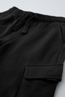 CARGO FLEECE TROUSERS - Zara фото 3