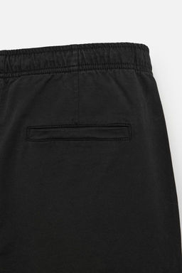 REGULAR FIT JOGGER WAIST TROUSERS - Zara фото 40
