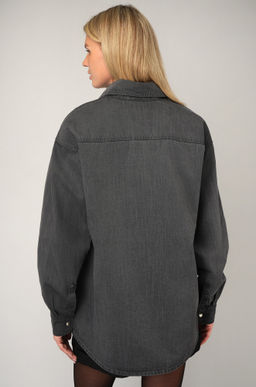 Женская джинсовая рубашка Happyfox