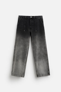 DEGRADADO FLARED FIT JEANS - Zara фото 6