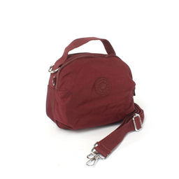 Сумка женская текстиль BoBo-2702, 2отд, плечевой ремень, бордо 265965
