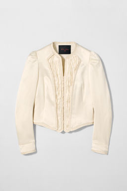 LINEN BLEND CORSET JACKET KATE MOSS X ZARA  фото 6