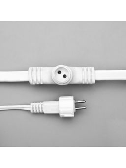Гирлянда «Занавес» 2 × 3 м, IP44, УМС, белая нить, 760 LED, свечение синее, 220 В