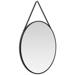 Зеркало настенное 60*60*2 см, черное