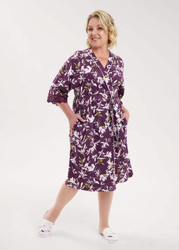 LX15-1183 Халат женский (ЧЗ)