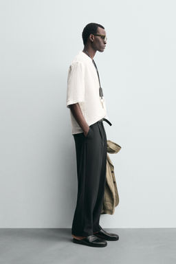 100% LINEN SHIRT - Zara фото 4