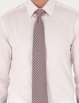 A__k Pembe Slim Fit Uzun Kollu Basic G_mlek