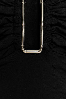 DRAPED HALTER TOP - Zara фото 16