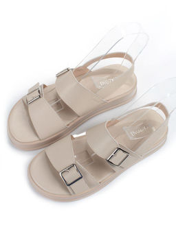 08-PEAQ196-2 LT. BEIGE Босоножки женские (натуральная кожа) - Фабричный китай фото 2