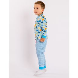 Пижама футер 2х нитка начёс 1087300102 - Юлла фото 5